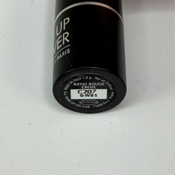 Make Up For Ever Artist Rouge Creme C207 Pink Lipstick Travel .04 oz 1.4 g NIB - Picture 4 of 8